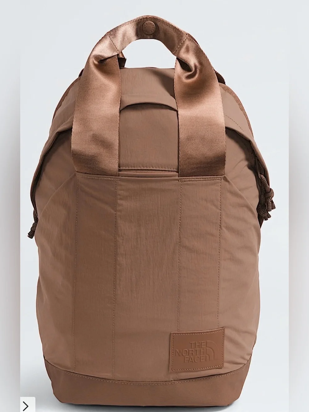 BRAND NEW THE NORTHFACE NEVER STOP DAYPACK BACKPACK IN COLOR LATTE